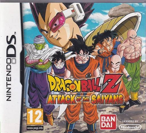 Dragonball Z Attack of the Saiyans - Nintendo DS (A Grade) (Genbrug)
